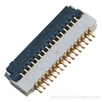 FPC Connector, 0.5mm, H=1.0, Flip Type